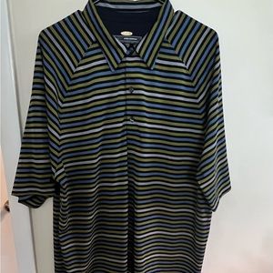 Greg Norman button up polo XL